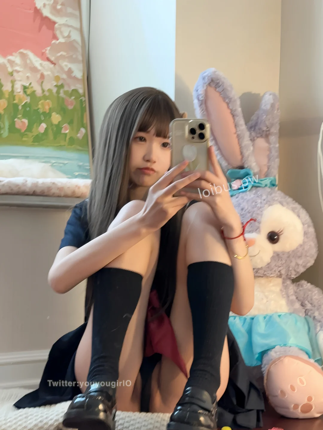 neko酱 - 少女JK [38P,3V-317MB] tg@simisebaisi 【丝足阁】020.webp